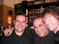 mit Roland Barics (Mixkultur München), Mauro Mahjoub (Mauro´s Negroni Club München)